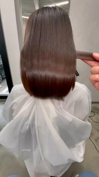 ミディアム LITA hair所属・鄭 弘志のヘアスタイル