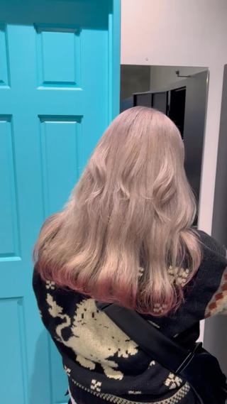 ロング カラー 🌞レイヤー×カラー 前川那津美🌞のヘアスタイル