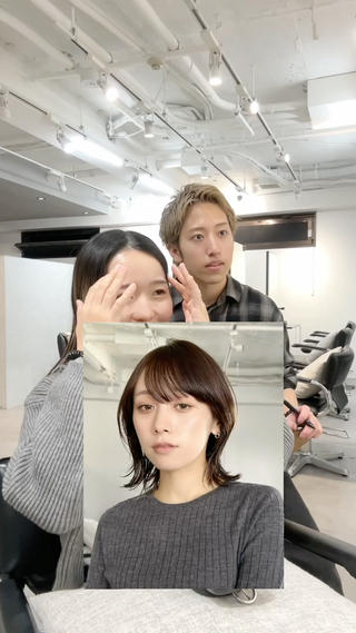 ミディアム カラー 🌿池袋ボブ/美髪 縮毛矯正taigaのヘアスタイル