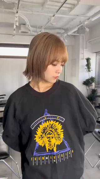 この冬絶対流行る大人可愛い切りっぱなしボブ 