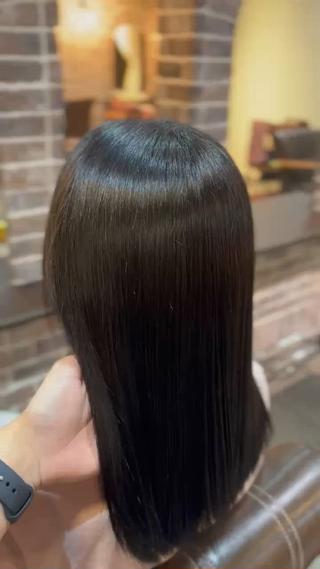 カラー ブリーチ/縮毛矯正/ 川野秀真のヘアスタイル