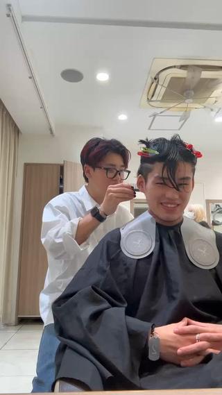 メンズ 山本 侑平のヘアスタイル