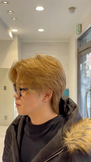 カラー メンズ メンズ／パーマ 山本侑平のヘアスタイル