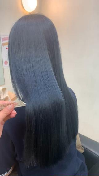 ロング カラー 透明感カラー／ 艶髪／たなべだい🦖のヘアスタイル