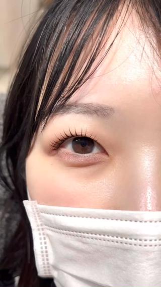 まつげパーマ《立ち上げDesign♪》
根本からガッツリストレート 