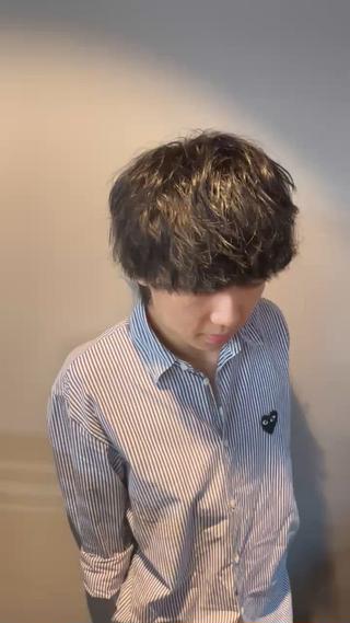 メンズ シールエクステ/まつ げパーマ/はるか🌎のヘアスタイル