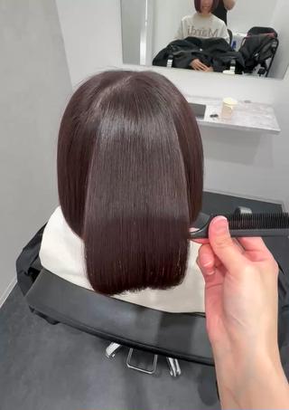 ミディアム AI KIのヘアスタイル