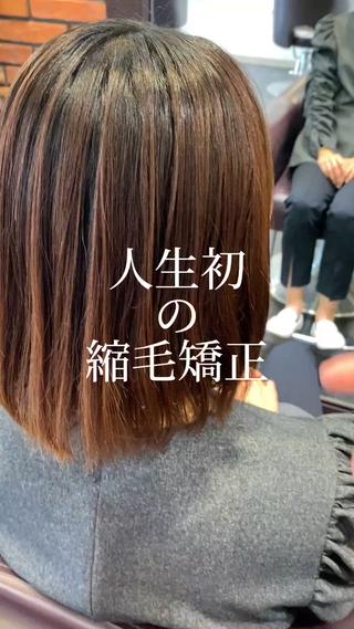 ショート pour.所属・中崎町/カット 小柴　楽士のヘアスタイル