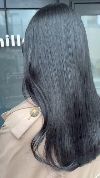 ロング カラー ハイトーン/韓国風/ 艶髪/吉祥寺のヘアスタイル