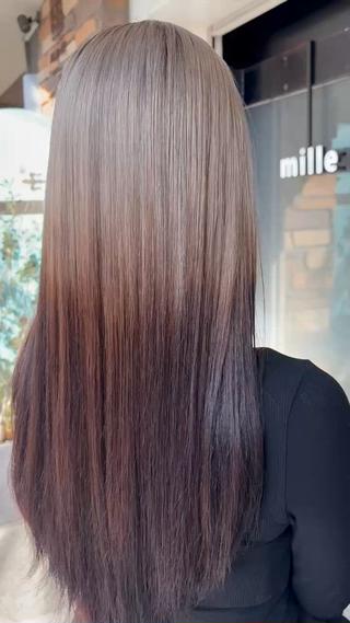 ロング カラー ハイトーン/韓国風/ 艶髪/吉祥寺のヘアスタイル