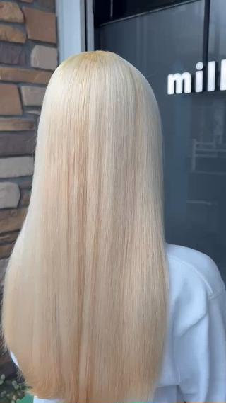 ロング カラー ハイトーン/韓国風/ 艶髪/吉祥寺のヘアスタイル