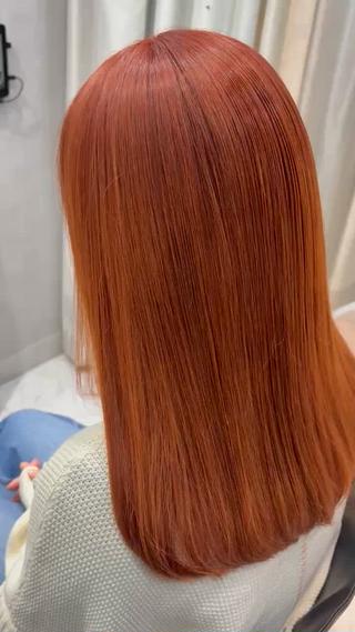 ロング カラー ハイトーン/韓国風/ 艶髪/吉祥寺のヘアスタイル