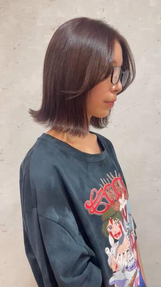 ショート カラー 髪質改善/Bloss om🌷高橋沙衣のヘアスタイル