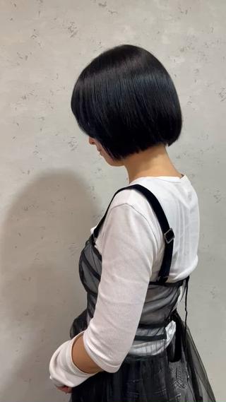 ショート カラー 髪質改善/Bloss om🌷高橋沙衣のヘアスタイル