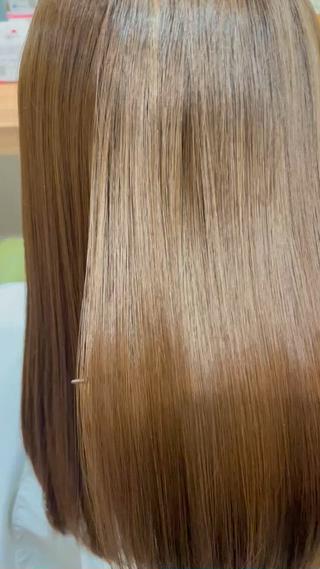 髪質改善トリートメントは、たくさんのお客様に効果を実感していただいております！️
お家でのケアも一緒にしっかりやっていく事で効果も長持ちします
さらに、繰り返しやっていただくことでより髪質が良くなっていきます
 