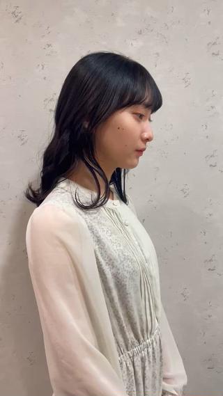 ミディアム カラー 髪質改善/Bloss om🌷高橋沙衣のヘアスタイル