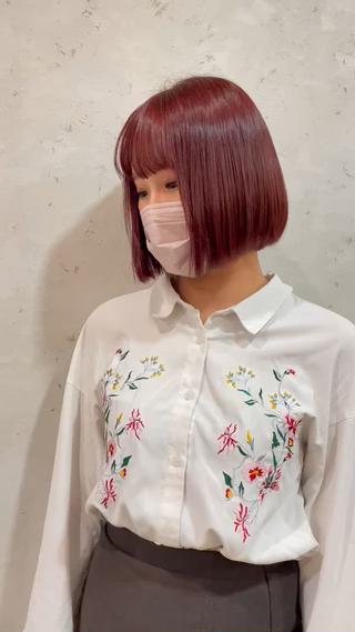 ショート カラー 髪質改善/Bloss om🌷高橋沙衣のヘアスタイル