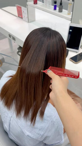 セミロング パーマ hinome モデル募集中🎀のヘアスタイル