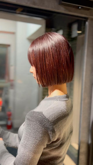 #ベージュ#アッシュ#アッシュベージュ#グレージュ#暗髪#艶カラー#透明感#シアーカラー#ブリーチ無し#ピンクベージュ#インナー#インナーカラー#髪質改善#新宿#新宿三丁目 