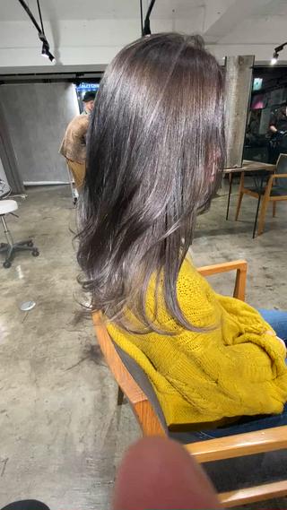 セミロング カラー BOB🌟ハイトーン /ブリーチ/TAKUのヘアスタイル