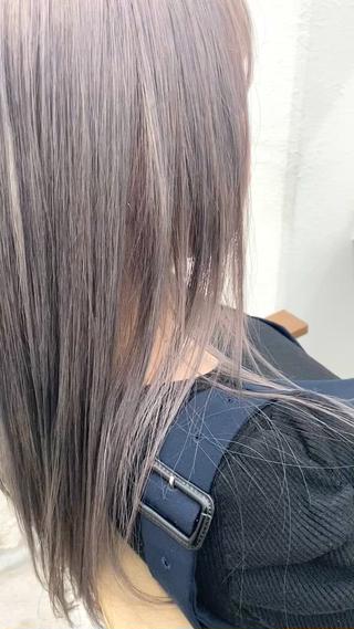 ロング カラー BOB🌟ハイトーン /ブリーチ/TAKUのヘアスタイル