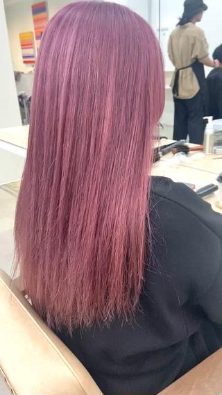 ロング カラー BOB🌟ハイトーン /ブリーチ/TAKUのヘアスタイル