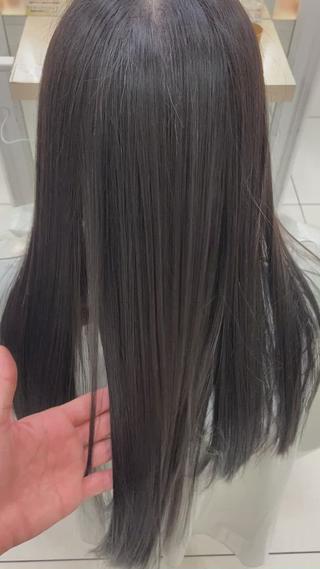 ロング パーマ 🫧ふくだ りな 🕊のヘアスタイル