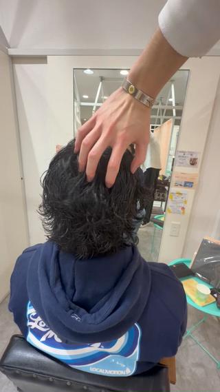 パーマ メンズ Chere ore 新金岡所属・ツイスパ/フェード /辻諒哉のヘアスタイル