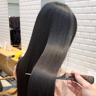髪質改善矯正ストレート 