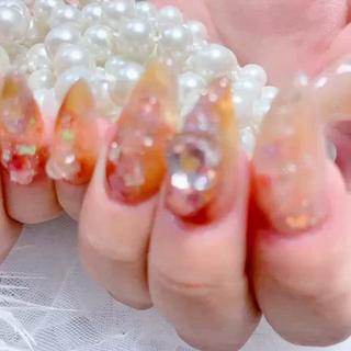 ネイル 💎CC・NaNa 韓国風ネイル🌙Cのネイルデザイン