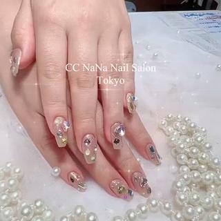 ネイル 💎CC・NaNa 韓国風ネイル🌙Cのネイルデザイン