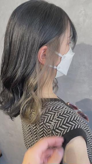 ミディアム 【髪質改善】 川津翔太のヘアスタイル