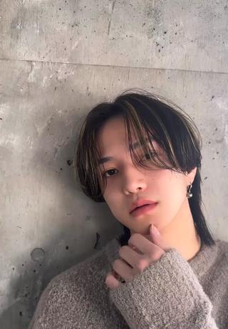 カラー パーマ メンズ 雪音/美髪縮毛矯正 /ニュアンスパーマのヘアスタイル