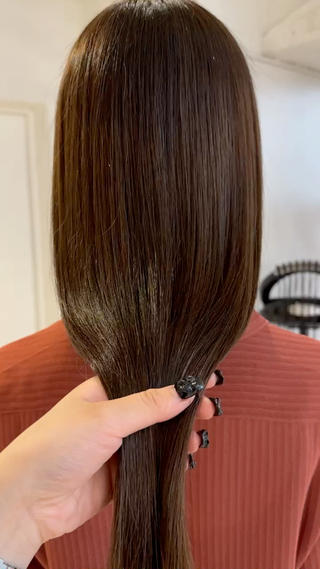 ロング カラー ヘアアレンジ ハイトーン特化 pepe🎀のヘアスタイル