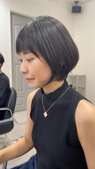 ショート カラー 表参道【髪質改善】 宮嶋勇太のヘアスタイル