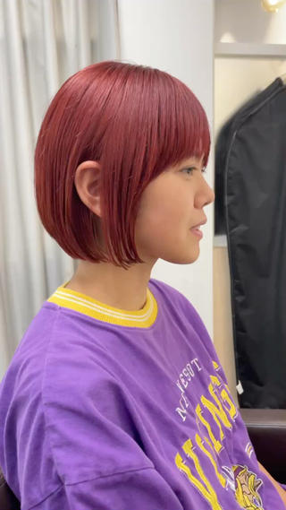 ショート カラー 表参道【髪質改善】 宮嶋勇太のヘアスタイル