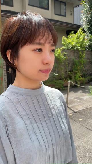 ショート カラー 表参道【髪質改善】 宮嶋勇太のヘアスタイル