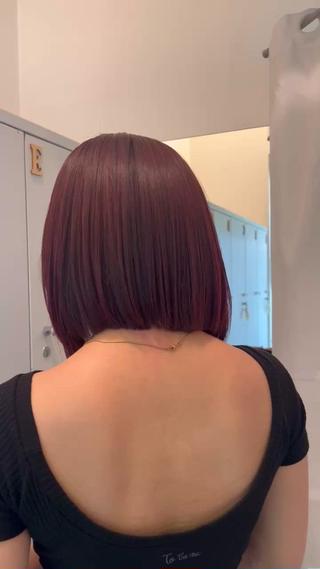 ミディアム ハイトーンカラー/エ クステ/デザインのヘアスタイル