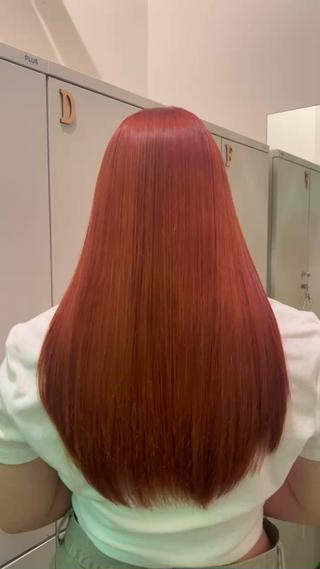 ロング ハイトーンカラー/エ クステ/デザインのヘアスタイル