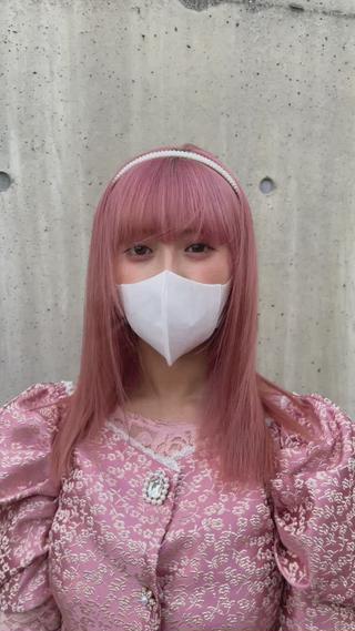 かわいい！ペールピンク 