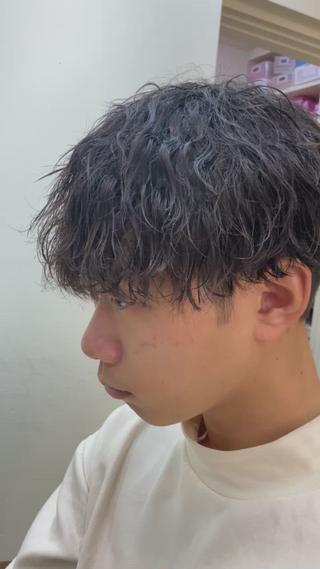 波巻きパーマ/波巻きスパイラル/波巻きツイスパ 