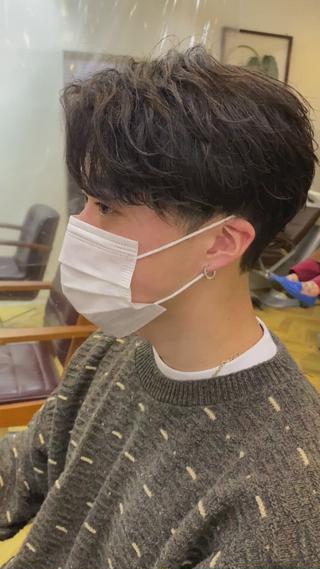 センターパート/ツイスパ/ニュアンスパーマ 