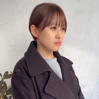 ショート 京都大人女性ショート 徒歩1分/秋山のヘアスタイル