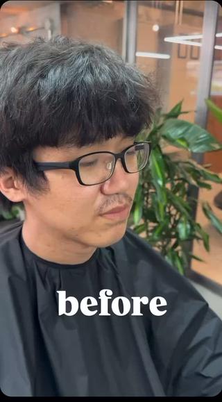 カッコよくなりたいメンズの方是非お任せ下さい 