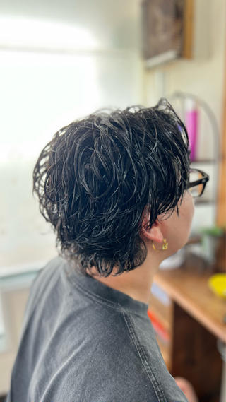 King Gnu常田さん風スパイラルパーマ