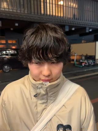 ショートパーマ 