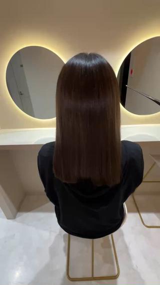 セミロング 大人女性特化✨ 統括MGみよしのヘアスタイル