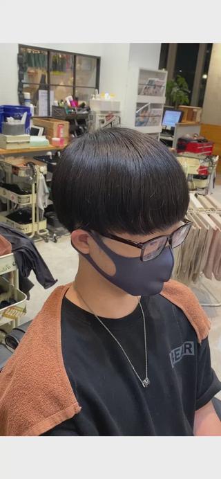 韓国風さらさらマッシュ 