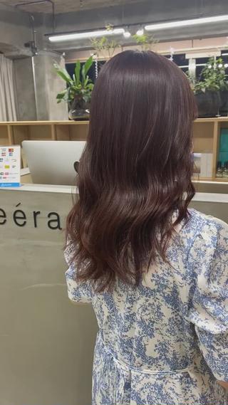 シアトネカラーで艶々に 