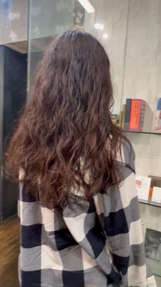 ロング パーマ ROBBY所属・松井美樹/似合わせ ガーリー・韓国のヘアスタイル